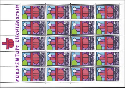 895 Fastenopfer 1986, Kleinbogen **