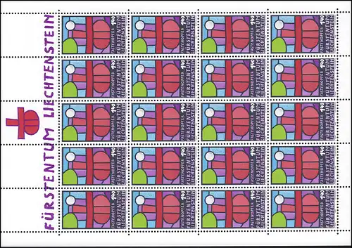 895 Jeûne en 1986, petite feuille **