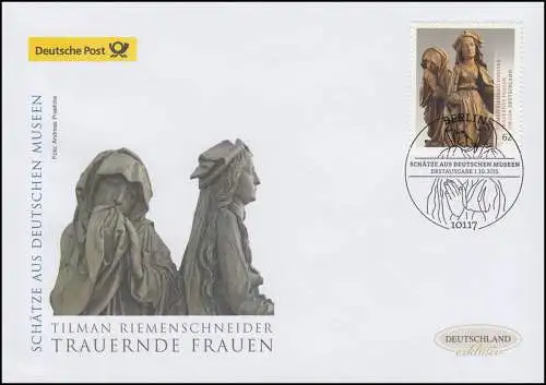 3180 Museumsschätze - Trauernde Frauen, Schmuck-FDC Deutschland exklusiv
