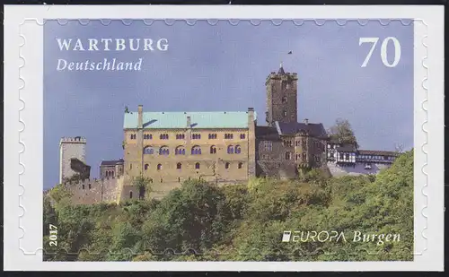 3311 EUROPE - Le Wartburg, autocollant sur film neutre, **