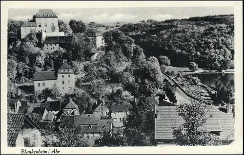 Landpost 5379 Freilingen AK Blankenheim/Ahr, SSt BLANKENHEIM/EIFEL 8.8.1963