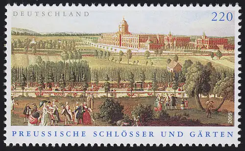 2476 Einzelmarke aus Block 66 Preußische Schlösser und Gärten, **