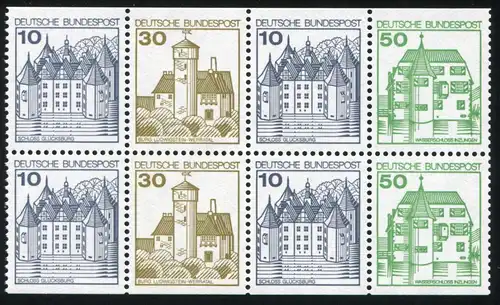 HBl. 27IIv aus MH 22II BuS LETTERSET, Gummi weiß, PLF XXI [913II/XVII] **