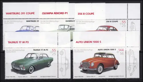 2362-2366 Wohlfahrt Oldtimer Automobile 2003, Ecke oben rechts **