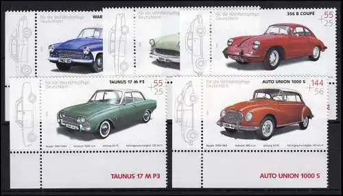 2362-2366 Wohlfahrt Oldtimer Automobile 2003, Ecke unten links **