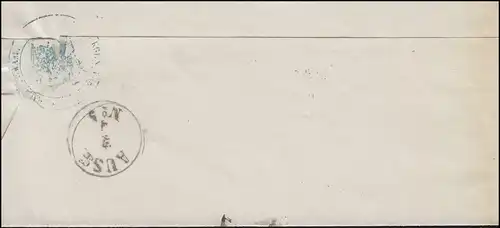 Prusse Préphilatelie Enveloppe de la boîte Tampon de HÜCKESWAGEN 2.4. selon Lennep 2.4.