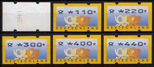 3.2 Affiche posthorner Posthorn gras - VS ensemble 6 ATM 100-440 Pf tous avec n ° **