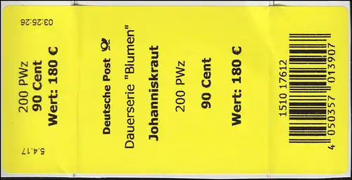 3304 Millepertuis 90 +CF Banderole / autocollants