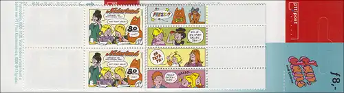 Markenheftchen PB 51 Comics 1998 mit 10x1878y Cathy und Jeremy, **
