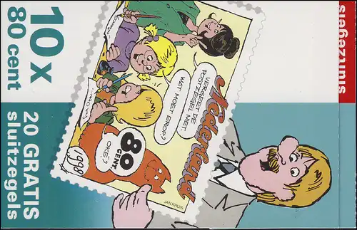 Markenheftchen PB 51 Comics 1998 mit 10x1878y Cathy und Jeremy, **