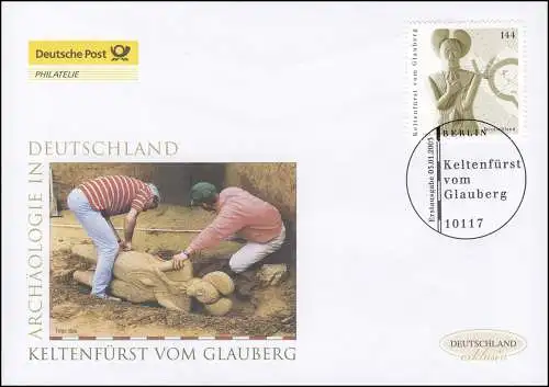 2436 Archäologie: Keltenfürst vom Glauberg, Schmuck-FDC Deutschland exklusiv