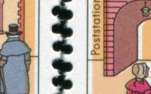 1564 Wofa 60 Pf. Passerverschiebung Hintergrund nach links bzw. rechts, Set **