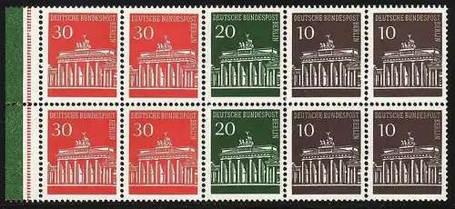 HBl. 13 de MH 5 Porte de Brandebourg avec RLV IIb, ** post-fraîchissement