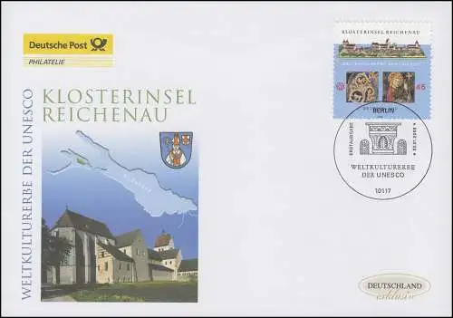 2637 UNESCO - Klosterinsel Reichenau, Bijoux-FDC Allemagne exclusivement