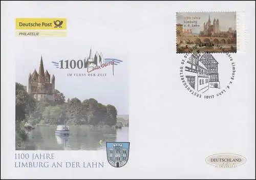 2773 Limbourg à Lahn, Bijoux-FDC Allemagne exclusivement