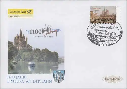 2778 Limbourg à Lahn - autocollant, Bijoux-FDC Allemagne exclusif