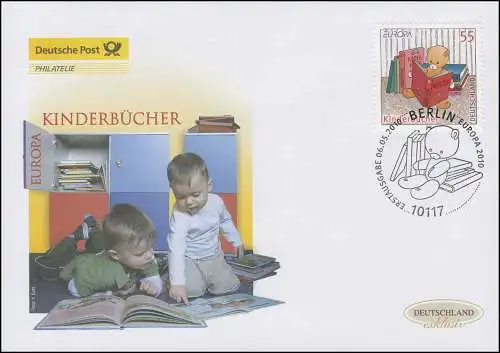 2796 Europa - Kinderbücher, Schmuck-FDC Deutschland exklusiv
