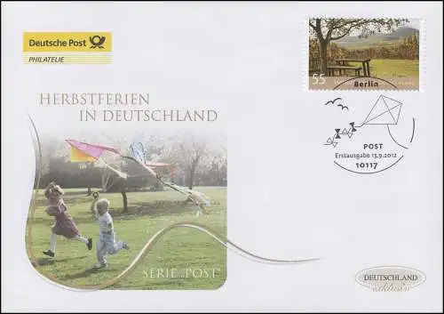 2953 Post Herbstferien in Deutschland, Schmuck-FDC Deutschland exklusiv