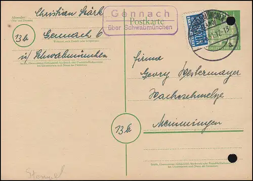 Pays-Bas: Gennach sur les MOUILLES (PAYS) a - 23.6.51 avec les victimes de détresse