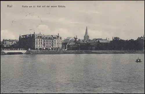 DEUTSCHE MARINE-SCHIFFSPOST No 38 - 10.7.1917 SMS Van der Tann auf AK Kiel