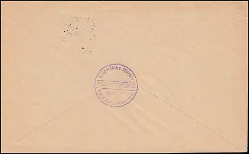DEUTSCHE MARINE-SCHIFFSPOST No 135 - 22.2.1916 SMS Kaiser Wilhelm II Marinesache