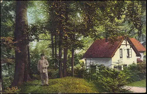 Poste de champ de navigation BS Commande SMS Derfflinger, machine-O KIEL 26.10.1914 sur AK