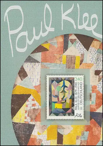 3195 peintre et graphiste Paul Klee - EB 8/2015