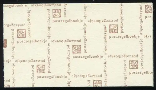 Carnets de marques 17 Juliane et chiffre 1974 et PB 17a, avec poutres à compter **