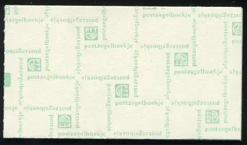 Carnets de marque 19 Reine Juliane et chiffre 1975 et PB 19b, avec poutres à compter **