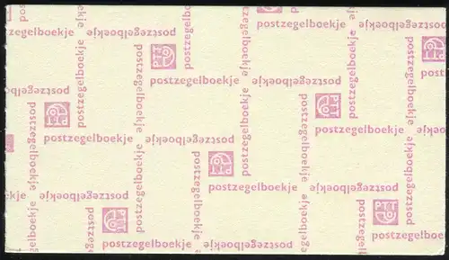 Markenheftchen 24 Ziffer 1976 AMPHILEX und PB 23b, mit Zählbalken, **