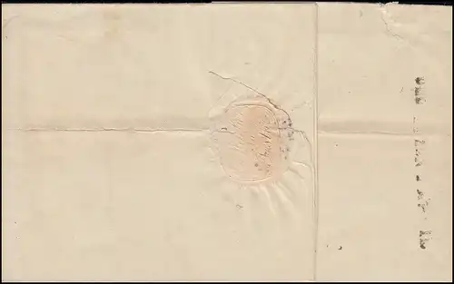 Ungarn Vorphilatelie Brief aus PESTH  vom 31.3.1845 nach DEBREZIN