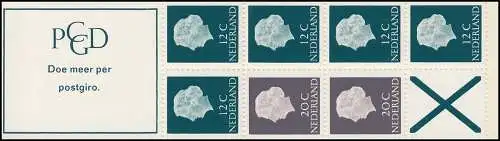 Carnet de marque 7ay Juliane 12C / 20C Doe meer..., UV jaune - AVEC Poutres de comptage **