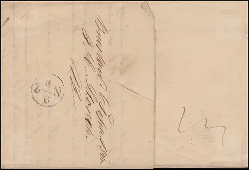 Prusse Vorphilatelie Brief Zweikreis BRESLAU 7.9.1840 à Berlin