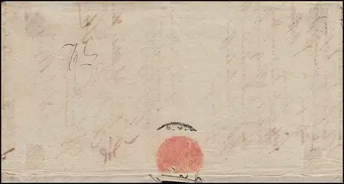 Prusse Vorphilatelie Lettre de dépliant SÉRIEZ À Wroclaw 5.12.1830