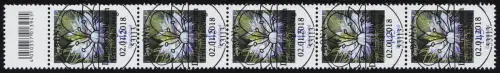 3351 Jungfer 145 Cent aus 200er-Rolle, 5er-Streifen mit Codierfeld, ESSt Bonn