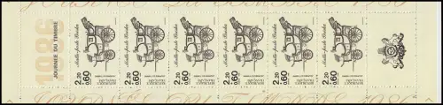 Markenheftchen 5 Tag der Briefmarke, **