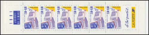 Carnets de timbres 24 Jour du timbre, **