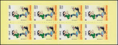 Markenheftchen 57 Fest der Briefmarke Comicfigur, **