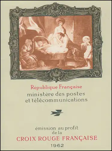 Carnets de marque 1418-1419a Croix-Rouge, **