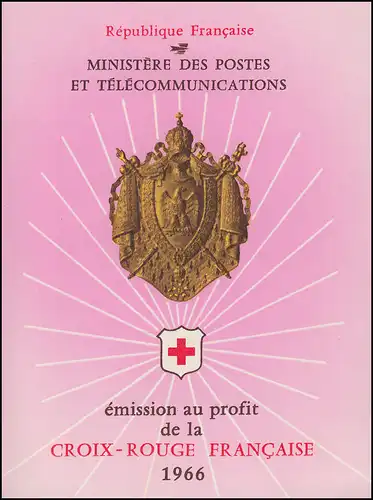 Carnets de marque 1568-1569 Croix-Rouge, **