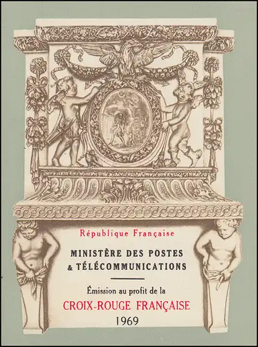 Carnets de marques 1692-1693 Croix-Rouge, ESSt rouge AVIGNON 13.12.1966