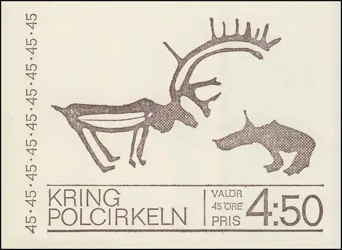 Carnets de marques 25 Tourisme du nord de la Suède - Zone polaire du cercle, **