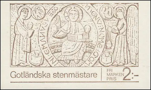 Carnet 28 Art de pierre de la province de Gotland, **