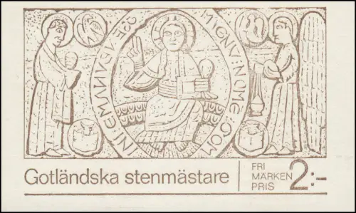 Carnet 28 Art de pierre de la province de Gotland, **