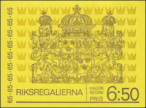 Carnet de marque 29 petits nodules du Reich, **