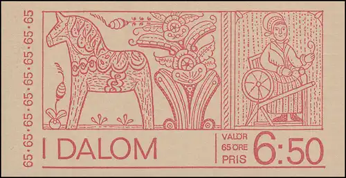 Carnet de marques 39 Tourisme - Dalecarlie, **