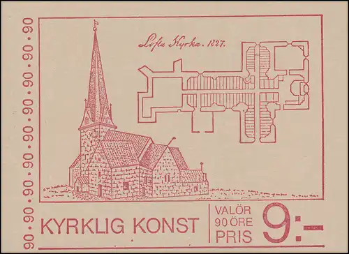 Markenheftchen 55 Weihnachten mit 930 und 931, **