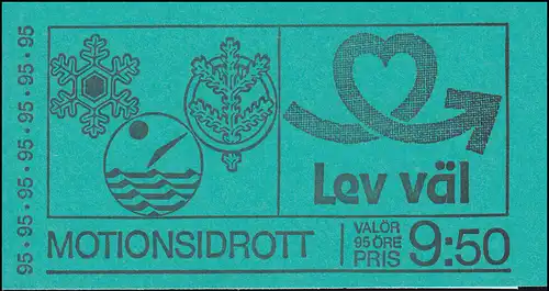 Markenheftchen 60 Ausgleichssport, **