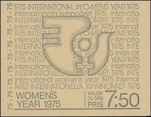 Carnets de marques Année internationale de la femme 10x 892D, **