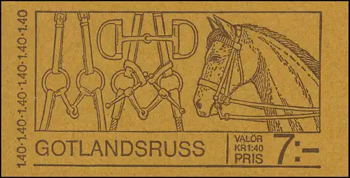 Carnets de marque Nature - Gotlandponiaies 5x 993D, **